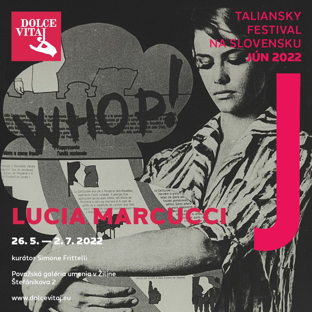 Le opere di Lucia Marcucci in mostra in Slovacchia per il Festival “Dolce Vitaj”