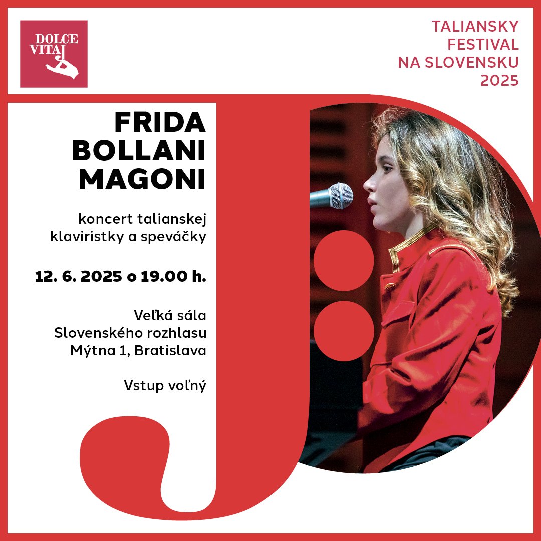 Frida Bollani Magoni prinesie na taliansky festival Dolce Vitaj akustický pop s prvkami džezu a klasiky